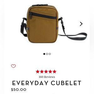 Tom Bihn Everyday Cubelet - Coyote Ballistic/Graphite Piscine